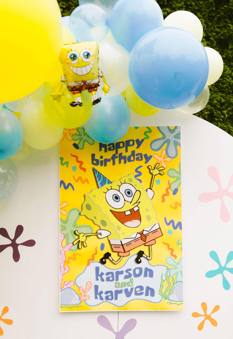 SpongeBob Theme Party - Design B – My Monster Kids